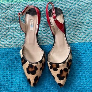 Boden leopard heels